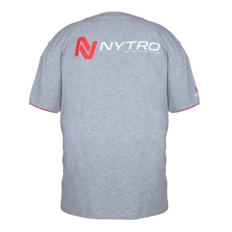 Тениска NYTRO Light Marl Grey Tee Shirt
