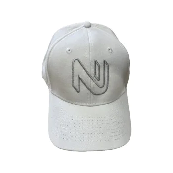 Шапка NUFISH Cap White Logo Outline
