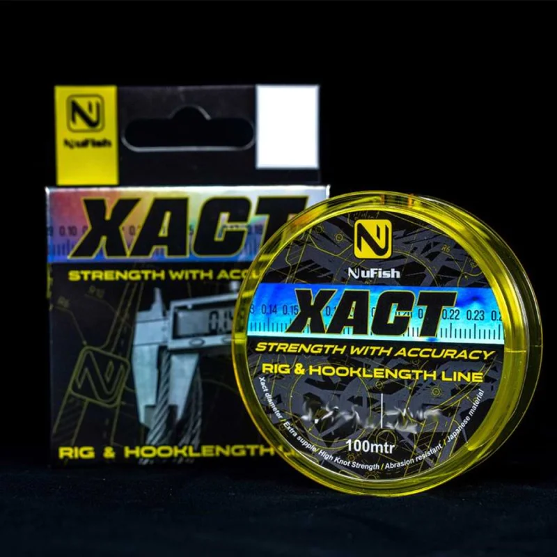 Кополимер-монофилно влакно NUFISH XACT Rig Line 100m