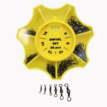 Вирбел NUFISH Barrel Swivel Pack Dispenser 60pcs