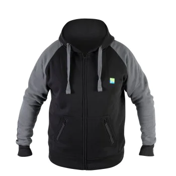 Суитшърт PRESTON Black Celsius Zip Hoodie