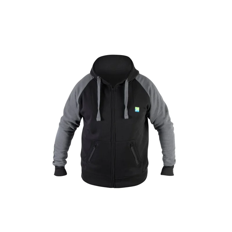 Суитшърт PRESTON Black Celsius Zip Hoodie