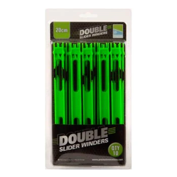 Совалки за такъми PRESTON Double Slider Winders 20cm Green