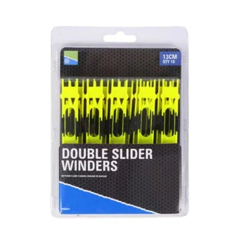 Совалки за такъми PRESTON Double Slider Winders 13cm Yellow