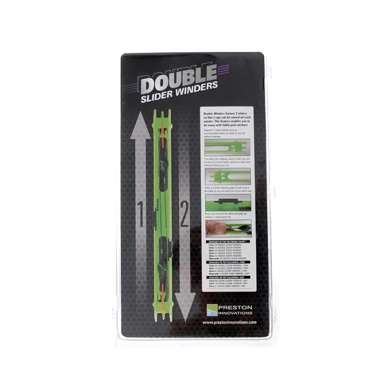 Совалки за такъми PRESTON Double Slider Winders 26cm Wide Purple