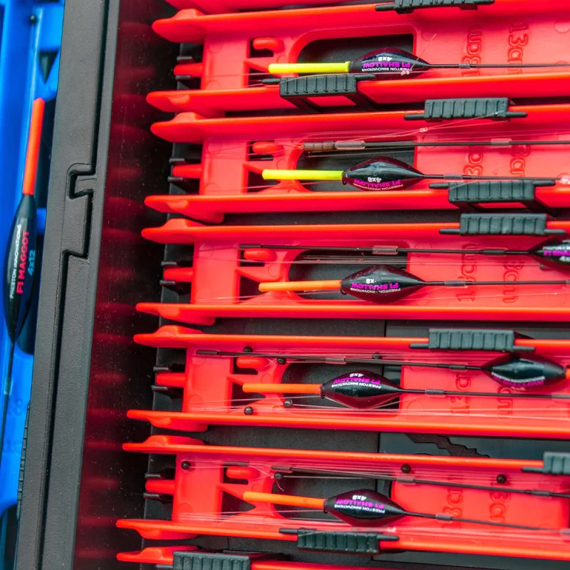 Тавичка със совалки PRESTON Interlok Winder Tray - 13cm Red