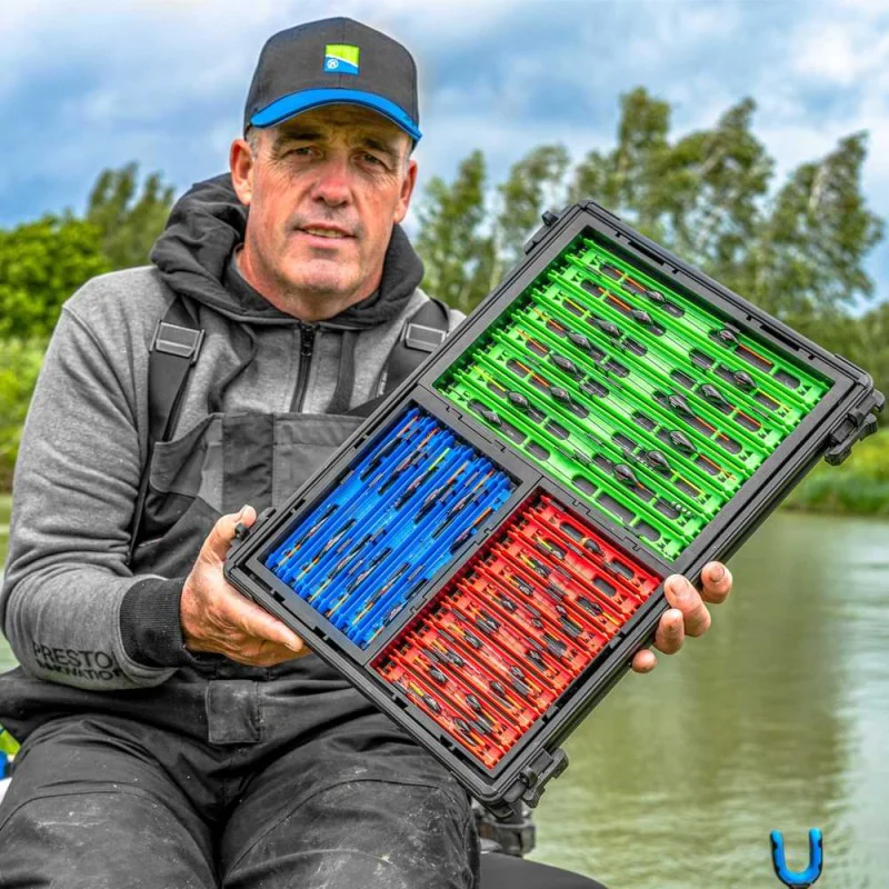 Тавичка със совалки PRESTON Interlok Winder Tray - 13cm Red