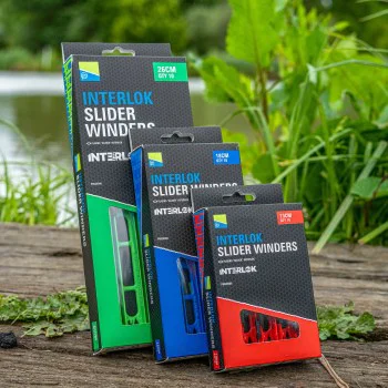 Совалки за такъми PRESTON Interlok Slider WInders 18cm Blue