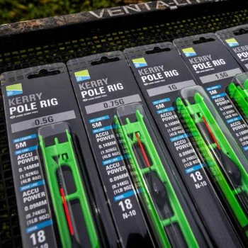 Готов монтаж с плувка PRESTON Kerry Pole Rig