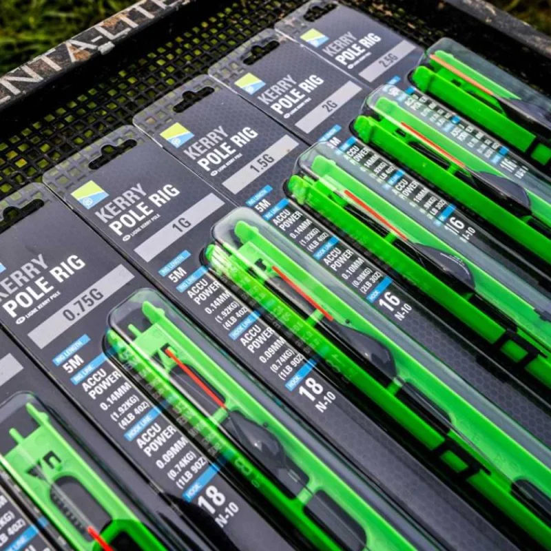 Готов монтаж с плувка PRESTON Kerry Pole Rig