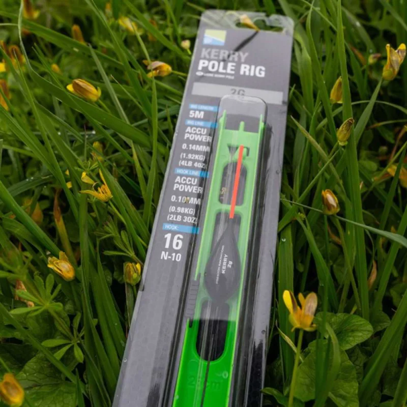 Готов монтаж с плувка PRESTON Kerry Pole Rig