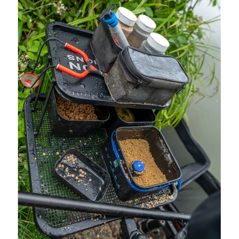 Маса PRESTON Offbox Double Decker Side Tray