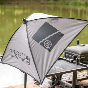 Чадър за стръв PRESTON Offbox Grey Bait Brolly