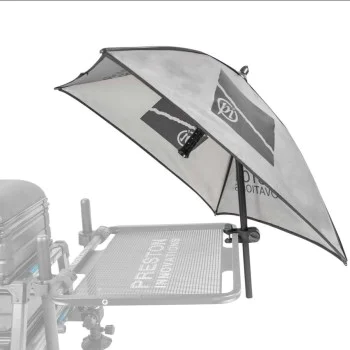 Чадър за стръв PRESTON Offbox Grey Bait Brolly