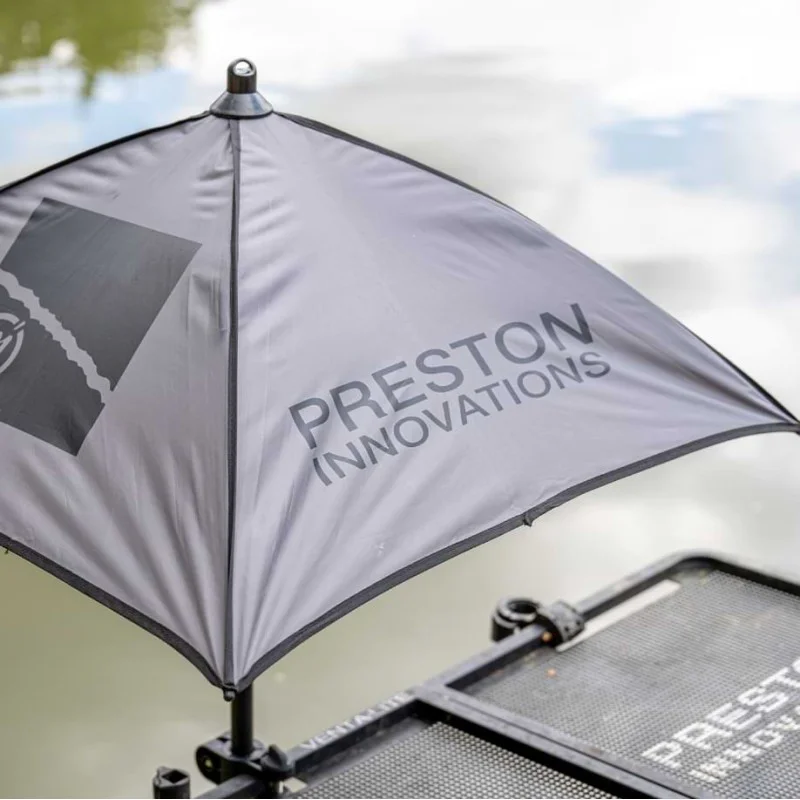 Чадър за стръв PRESTON Offbox Grey Bait Brolly