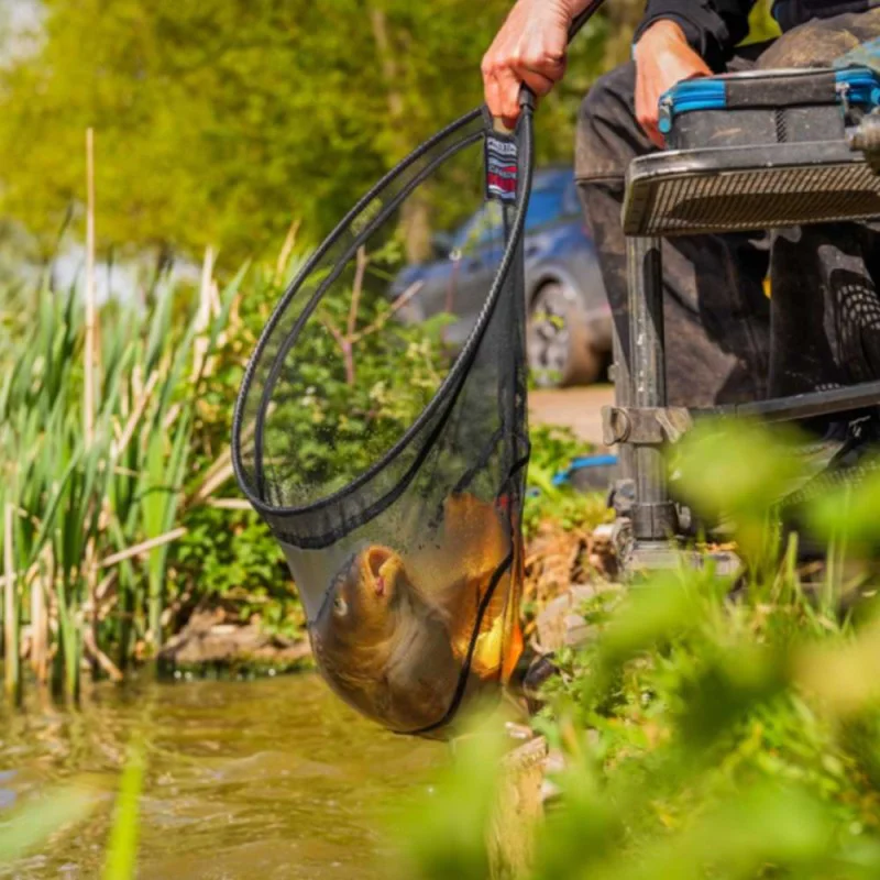 Глава за кеп PRESTON Carbon Hair Mesh Landing Net 16"