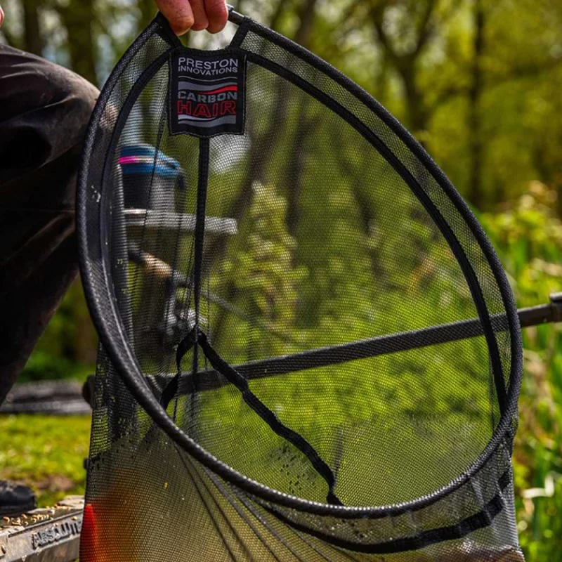 Глава за кеп PRESTON Carbon Hair Mesh Landing Net 16"