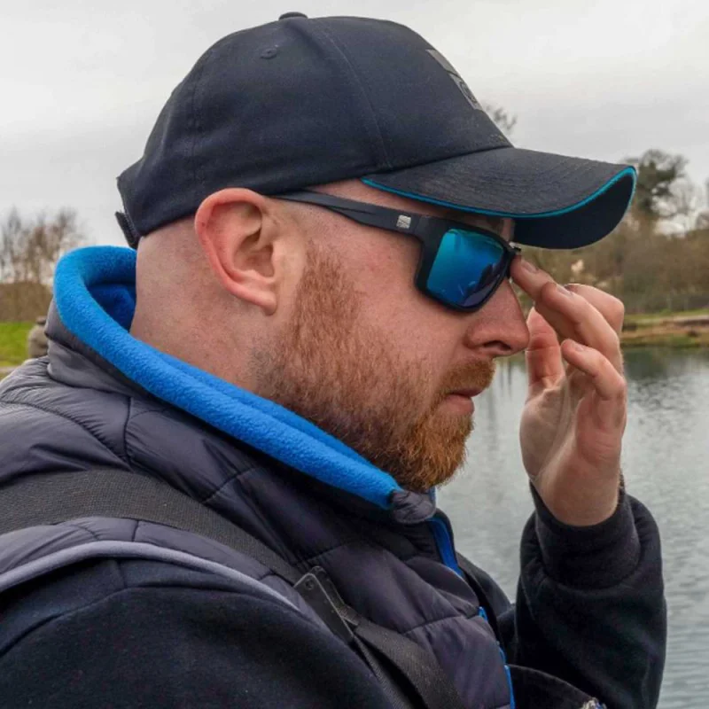 Очила PRESTON Inception Wrap Sunglasses - Ice Blue Lens