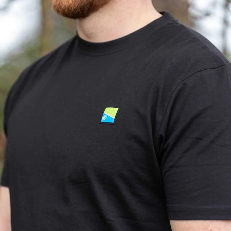 Тениска PRESTON Lightweight Black T-Shirt