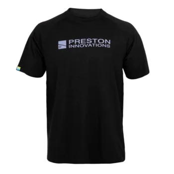 Тениска PRESTON Lightweight Black Raglan T-Shirt