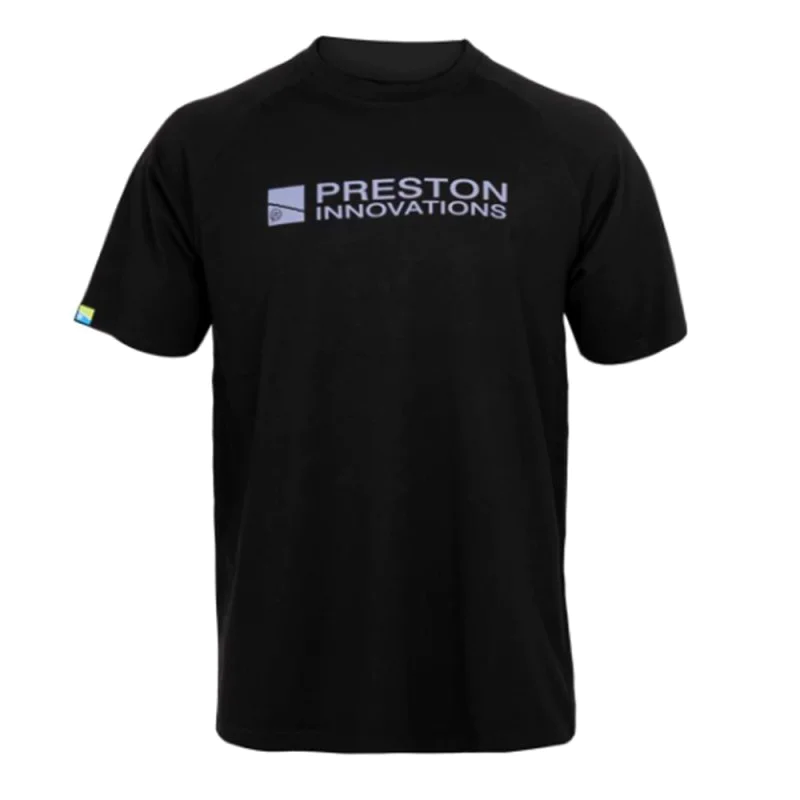 Тениска PRESTON Lightweight Black Raglan T-Shirt