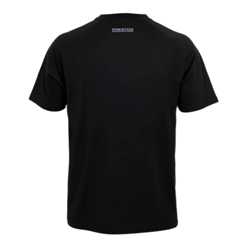 Тениска PRESTON Lightweight Black Raglan T-Shirt