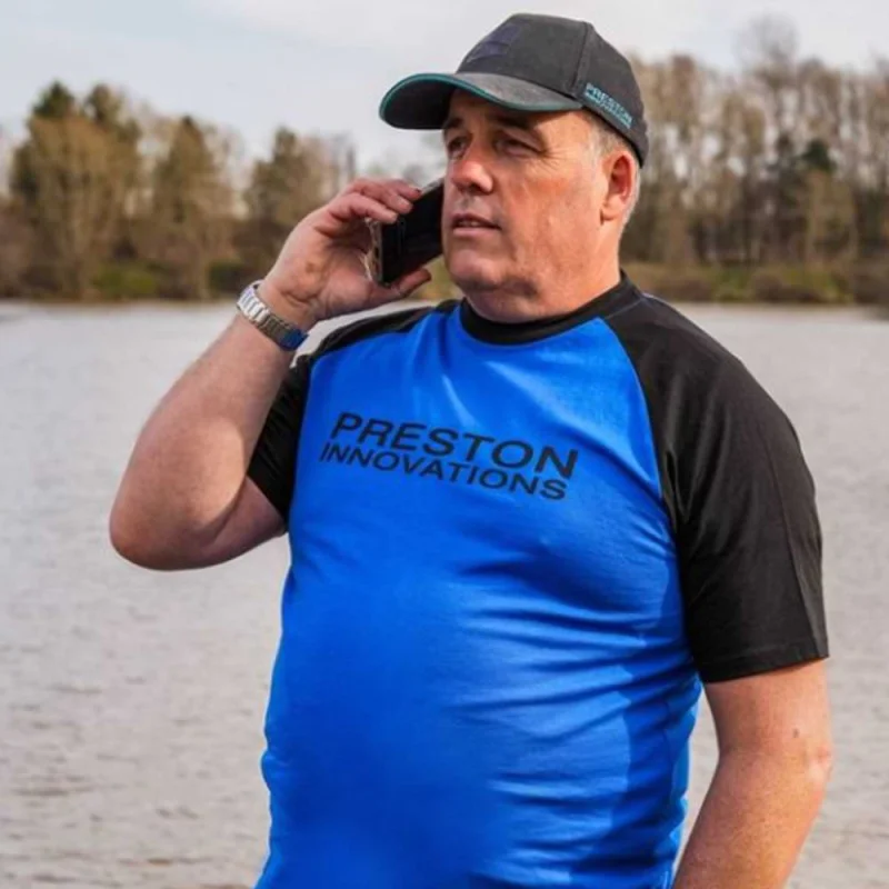 Тениска PRESTON Lightweight Blue Raglan T-Shirt