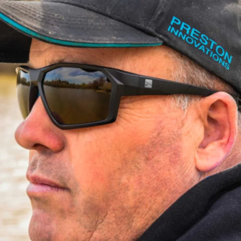 Очила PRESTON Absolute Wrap Sunglasses - Amber Brown