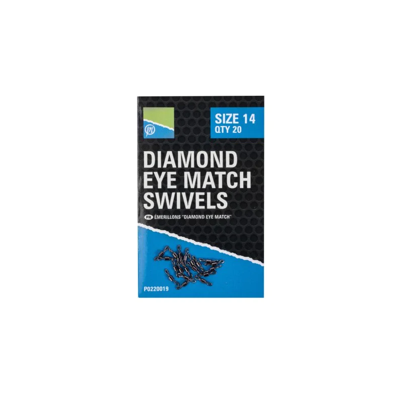 Вирбел PRESTON Diamond Eye Match Swivels