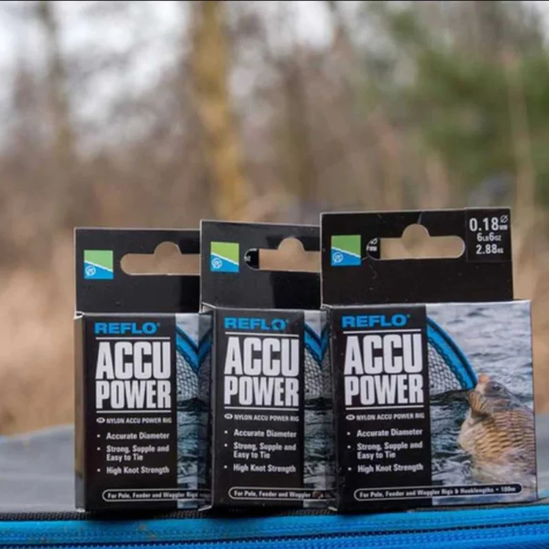 Монофилно влакно PRESTON Reflo Accu Power 100m