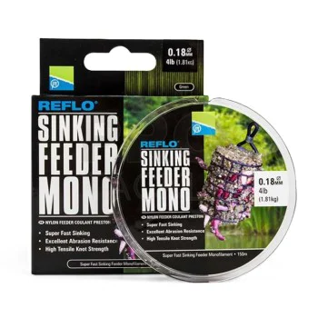 Монофилно влакно PRESTON Reflo Sinking Feeder Mono 150m