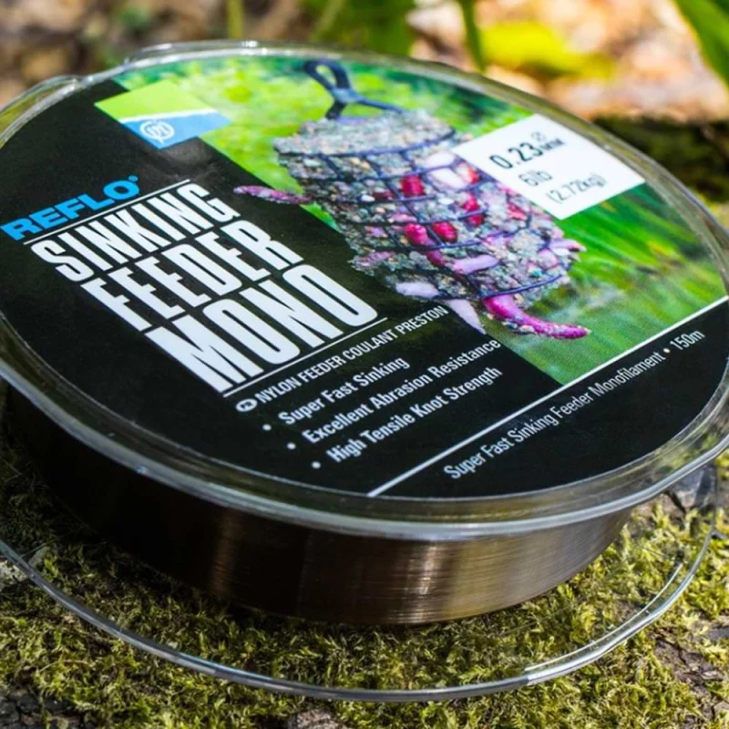 Монофилно влакно PRESTON Reflo Sinking Feeder Mono 150m