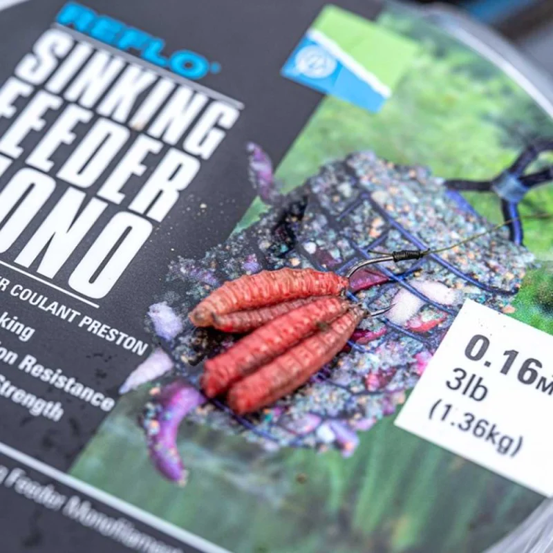 Монофилно влакно PRESTON Reflo Sinking Feeder Mono 150m