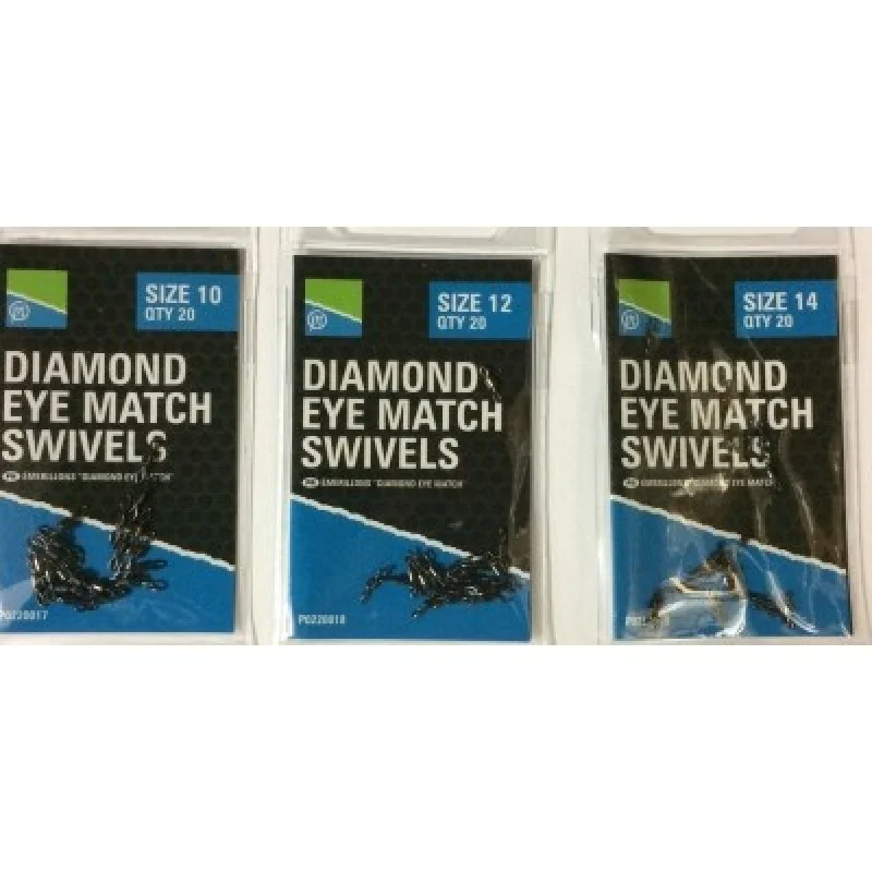 Вирбел PRESTON Diamond Eye Match Swivels