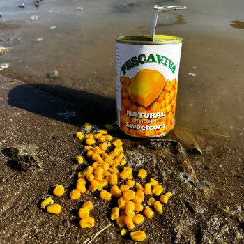 Царевица за стръв PESCA VIVA Natural Yellow 340g