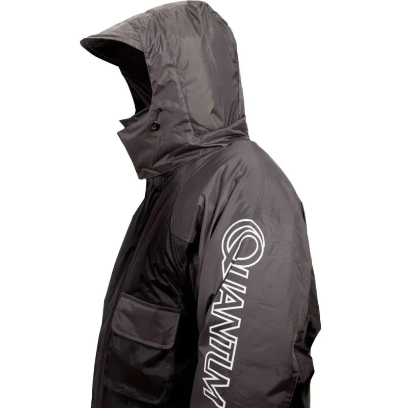 Детски зимен костюм QUANTUM Winter Suit Kids black grey