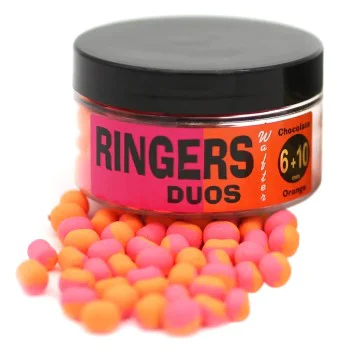 Неутрални дъмбели RINGERS Duo Orange and Pink Wafters 6-10mm 50g
