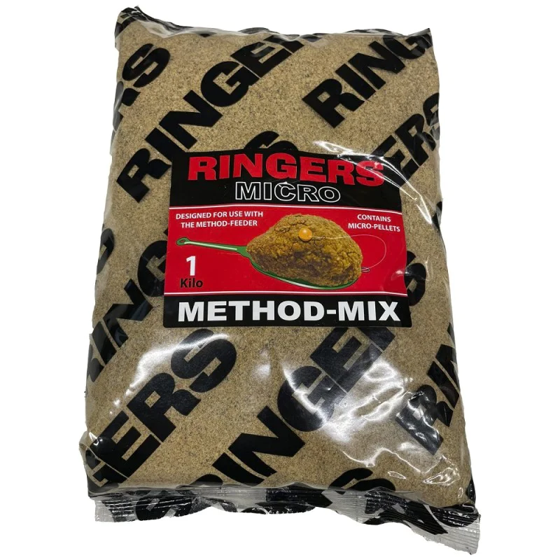 Захранка за метод RINGERS Micro Method Mix 1kg Natural