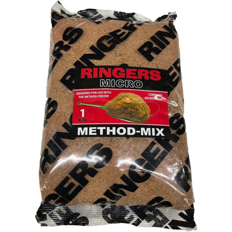 Захранка за метод RINGERS Micro Method Mix 1kg Red