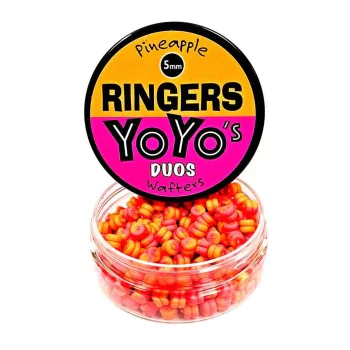 Неутрални дъмбели RINGERS Yoyos Duo Wafters Orange & Pink 30g