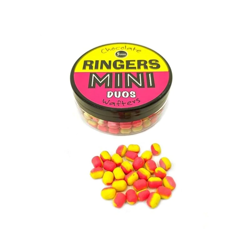 Неутрални дъмбели RINGERS Mini Duo Wafters Yellow & Pink 30g