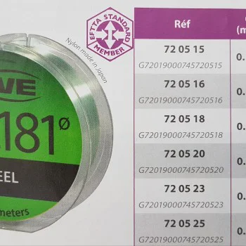 Монофилно влакно RIVE Reel Line 300m