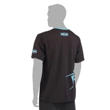 Тениска RIVE T-Shirt Stamped Black