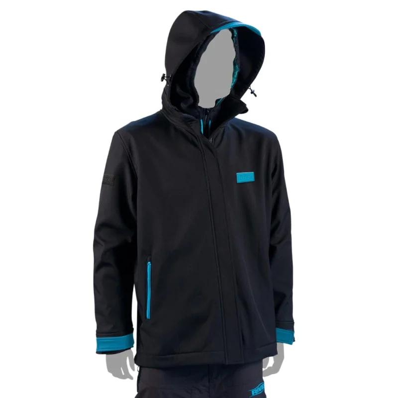 Яке RIVE Softshell Hoodie - Black