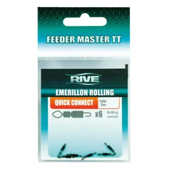 Бърза връзка RIVE Rolling Swivel Quick Connect