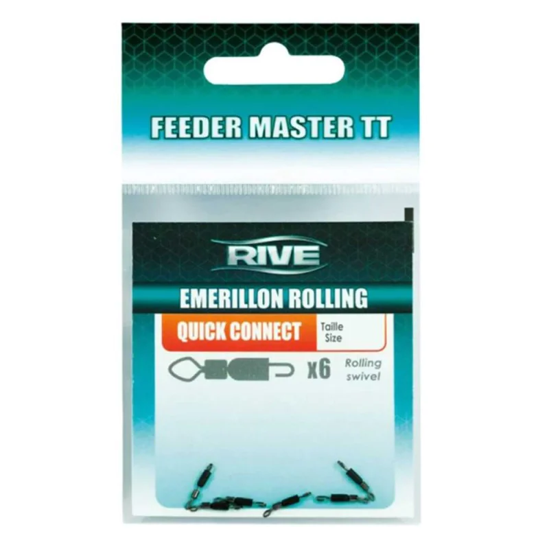 Бърза връзка RIVE Rolling Swivel Quick Connect