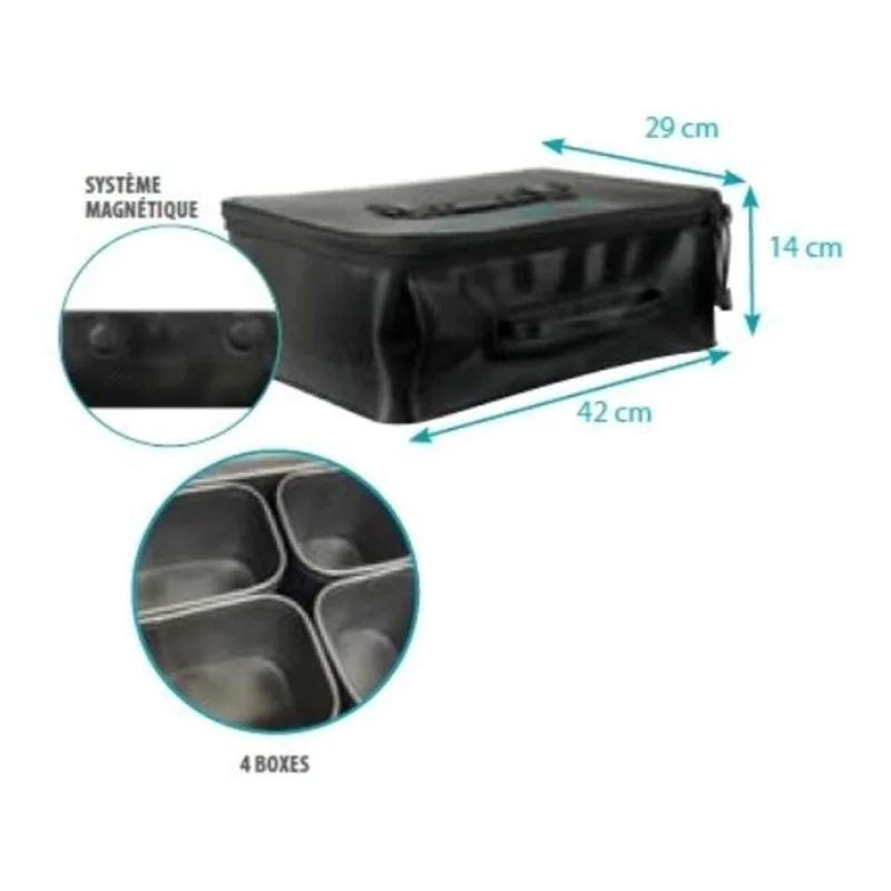 Чанта за стръв RIVE EVA 4 Boxes