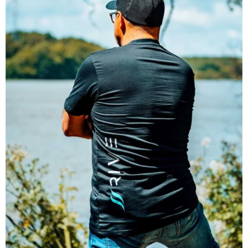 Тениска RIVE T-Shirt Noir 2025 - Black