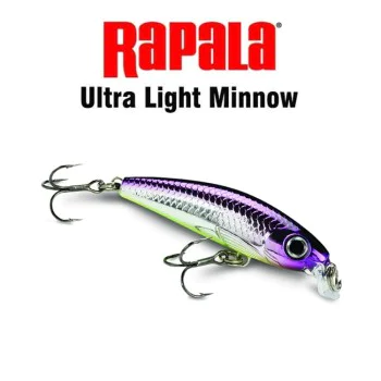 Воблер RAPALA Ultra Light Minnow 60mm 4g