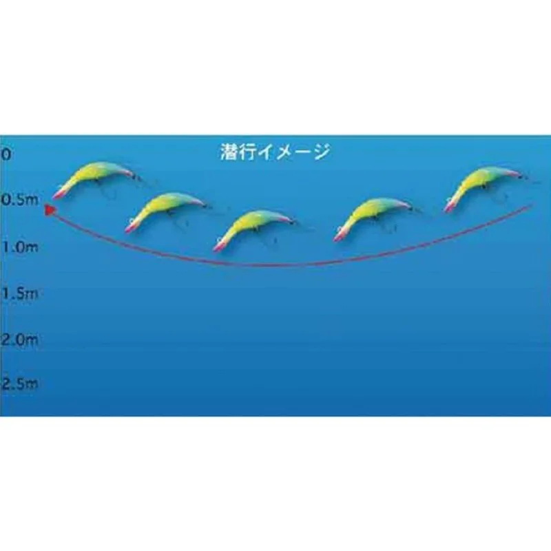 Воблер SMITH Calmo MR-F 38mm 1.8g Floating